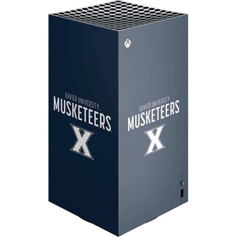 Xavier University Muskateers XBox Series X Digital Edition Console Skin